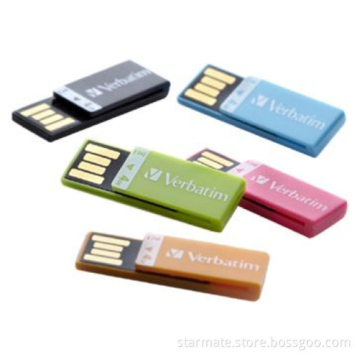 Mini Slip USB Flash Drives with High-speed USB 2.0 Interface, Used for PC
